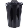 Vilde Plastikinė šiukšliadėžė 40 l juoda