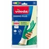 Vileda Dermo Plus ‘M’ Gloves Žalias Cotton, Nitrile
