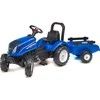 FALK Pedaliniai traktoriai New Holland Su priekaba ir atsidarančia variklio gaubtu