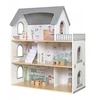 VimToys B70S Drewniany domek lalek taras priedai komplektas XXL