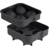 Viners BARWARE ROUND SILICONE ICE MOULD