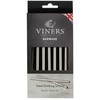 Viners VINERS Short steel drinking straws set 6