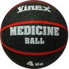 Medicinis kamuolys SMJ, 4kg, juodas-raudonas