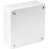 Tuščia ant paviršiaus montuojama dėžutė su 12 įvadų VIPLAST VP-51 Baltas IP55 118x118x46mm 051-01