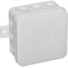 Tuščia ant paviršiaus montuojama dėžutė su 12 įvadų VIPLAST V5 click Baltas IP54 75x75x41mm 035-01