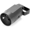 Lizdas 315-05 su įžeminimo kilpa 2P+Z 16A 250V IP20 Juodas VIPLAST 315-05