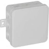 Tuščia ant paviršiaus montuojama dėžutė su 12 įvadų VIPLAST V6 click Baltas IP54 85x85x41mm 036-01