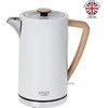 Adler | Virdulys | AD 1347w | Electric | 2200 W | 1.5 L | Nerūdijantis plienas | 360° rotational base | Baltas