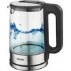 Mesko | Virdulys | MS 1301b | Electric | 1850 W | 1.7 L | Glass | 360° rotational base | Juodas