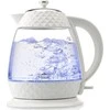 ETA | Crystal Virdulys | ETA315490010 | Elektrinis | 2200 W | 1,7 l | Stiklas | 360° sukamasis pagrindas | Stiklas/Baltas