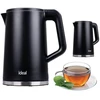 IDEAL Virdulys 1.7 l, steel body, power 1500 W, juodas