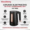 Virdulys, Elektrinis virdulys, juodas/rožinio aukso spalvos, 1,7 l, klausberg, KB-7889