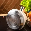 Virdulys plieno su gwizdkiem 2,5 l smėlio spalva, indukcija, klausberg kb-7950