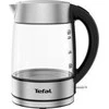 TEFAL | Virdulys | KI772D | Electric | 2400 W | 1.7 L | Glass | 360° rotational base | Juodas/Stainless Steel