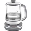 TEFAL BJ551B10 | Tea Virdulys | 1400 W | 1.5 L | Glass | 360° rotational base | Baltas/Pilkas