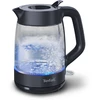 TEFAL Virdulys | KO2G08E0 | 2000 W | Electric | 1.7 L | Heat-resistant glass | 360° rotational base | Juodas/Transparent