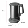 Virdulys Webber Elektrinis virdulys belaidis 1.7L 1800W