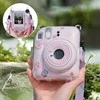 Viršelis LoveInstant Byla EtuI dėklo dangtelis, skirtas Fujifilm Instax Mini 12 + Lipdukai / Yogurt Rabbit