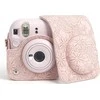 Viršelis LoveInstant Byla Fuji FujiFilm INSTAX Mini 12 - Rožinė Siuvinėjimas