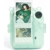 Viršelis LoveInstant Byla FujiFilm Fuji INSTAX Mini 12 + Lipdukai ir Kištukelis Nuotraukos / Holiday Time / Žalias Brocade