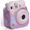 Viršelis LoveInstant Case EtuI Cover for Fujifilm Instax Mini 12 / Rožinė Flash