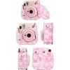 Viršelis LoveInstant Case EtuI Cover FUJIFILM Instax Mini 11 vandens spalvų - Rožinė Blur