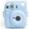 Viršelis LoveInstant FuijiFilm FUJI INSTAX Mini 12 + Lipdukai ir kištukas nuotraukai / pabėgti iš Žemės / Mėlyna Brocade dėklas