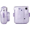 Viršelis LoveInstant "Fujifilm Instax Mini" Dėklas viršelis 11 violetinių permatomų brocade