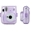 Viršelis LoveInstant "Fujifilm Instax Mini" Dėklas viršelis 11 violetinių permatomų brocade