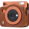 Loveinstant Futerał Dėklas Dėklas Fujifilm Instax Square Sq1 BrĄzowy