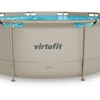 VIRTUFIT apvalus baseinas 366 cm su filtravimo siurbliu, smėlio spalvos