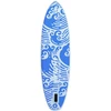 Virtufit SUP lenta Splash 255 Wave Mėlyna su irklu 255 cm 100 kg
