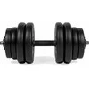 VIRTUFIT REGULOWANY Rinkinys PRO - Rinkinys SZTANGA I TALERZE - ŻELIWO - 1 X 15 KG