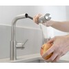Virtuvės maišytuvas KFA DUERO PURE BASIC IŠTRAUKIAMAS VIRTUVĖS MAIŠYTUVAS SU VANDENS FILTRAVIMO FUNKCIJA IR IŠTRAUKIAMU SNAPELIU + HIDRO FILTRU, INOX
