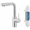 Virtuvės maišytuvas KFA DUERO PURE BASIC IŠTRAUKIAMAS VIRTUVĖS MAIŠYTUVAS SU VANDENS FILTRAVIMO FUNKCIJA IR IŠTRAUKIAMU SNAPELIU + HIDRO FILTRU, INOX