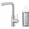 Virtuvės maišytuvas KFA DUERO PURE BASIC VIRTUVĖS MAIŠYTUVAS SU VANDENS FILTRAVIMO FUNKCIJA + FILTRŲ RINKINYS PROFINE Sidabrinis S, INOX
