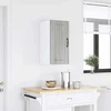 Sieninė virtuvės spinta "Lucca" Pilka Sonoma Engineered Wood