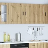 Sieninės virtuvės spintelės 2 vnt "Porto" Artisan Oak