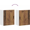 virtuvės sieninės spintos 2 vnt "Porto" Old Wood