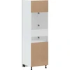 virtuvės spintelė "Lucca" Juodas Engineered Wood