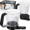 Adler | Virtuvinės svarstyklės with a measuring cup | AD 3178 | Maximum weight (capacity) 5kg | Juodas