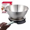 Virtuvinės svarstyklės Waga Svarstyklės Dietinės virtuvės svarstyklės su dubeniu, 1,8 l, „Bluetooth“, programėlė