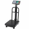 Lean Elektroninės platforminės svarstyklės 150 kg su LCD ekranu