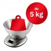 Virtuvinės svarstyklės WEBBER EK4390 INOX nerūdijantis plienas LCD 5kg 1g misa tarowanie