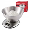 Virtuvinės svarstyklės WEBBER EK4390 INOX nerūdijantis plienas LCD 5kg 1g misa tarowanie
