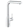 Virtuvės plautuvės maišytuvas su ištraukiama žarna Grohe Essence, 30270000, chromas
