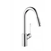 Hansgrohe HG „pasidaryk pats“ Cento XL virtuvinis maišytuvas su ištraukiamu chromuotu snapeliu HG nr. 14803