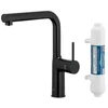 Virtuvinis maišytuvas KFA 6623-422-81 / DUERO PURE MOVE PULL-OUT Baterija KUCHENNA Z FUNKCJĄ FILTRACJI WODY I WYCIĄGANĄ WYLEWKĄ, Juoda + FILTRAS HYDRO+