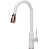 Stalo baterija Quadron Jessica Q LINE Tring Plienas Q stovi balta su vario gatavų elementų (84818011)