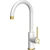 Stalo baterija Quadron Jodie Q Line Slim SteelQ nuolatinis baltas (84818011)
